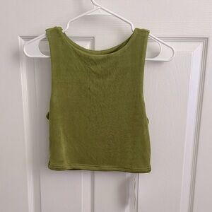 Commense Greenfields crop tank top